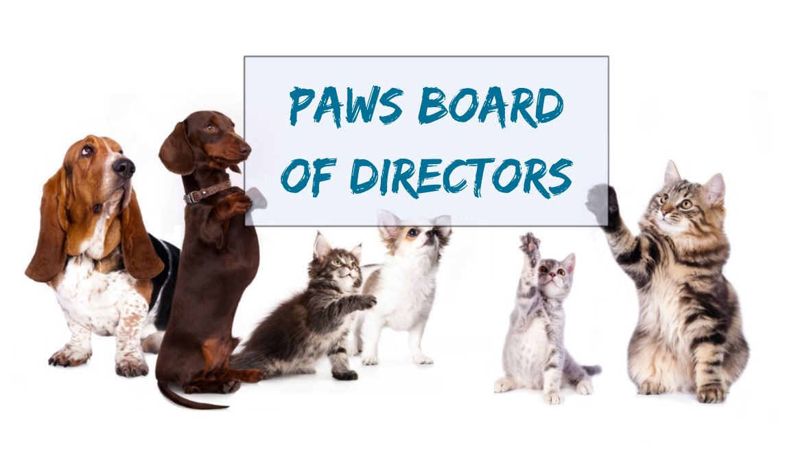 Animals with directors sign