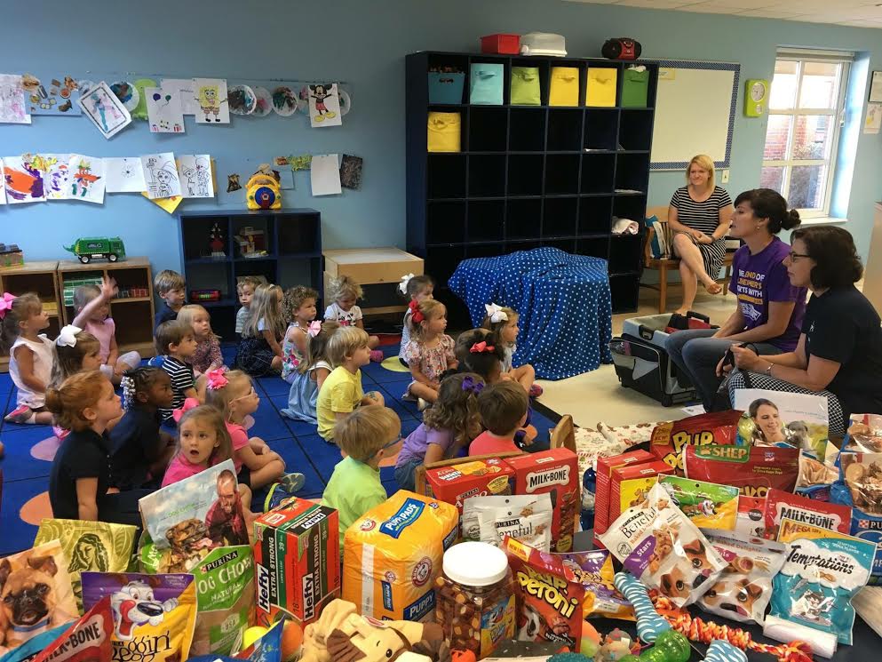 kids in classroom